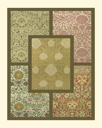 Framed Textile Detail II Print