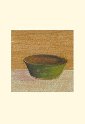 Framed Rustic Bowl II Print