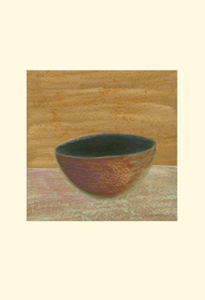 Framed Rustic Bowl III Print