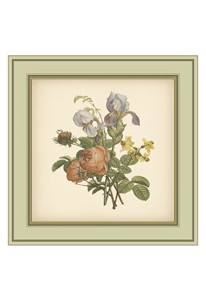 Framed Tuscany Bouquet (P) IV Print
