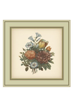 Framed Tuscany Bouquet (P) VI Print