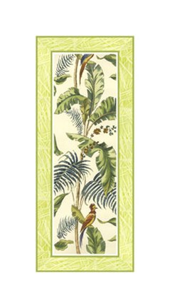 Framed Paradise Panel II Print