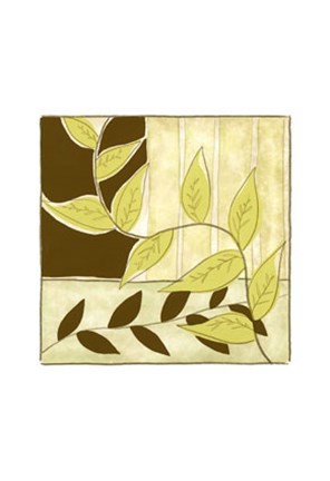 Framed Patchwork Garden IV Print