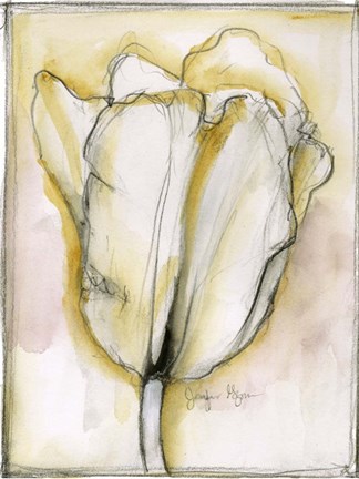 Framed Fluid Beauty I Print