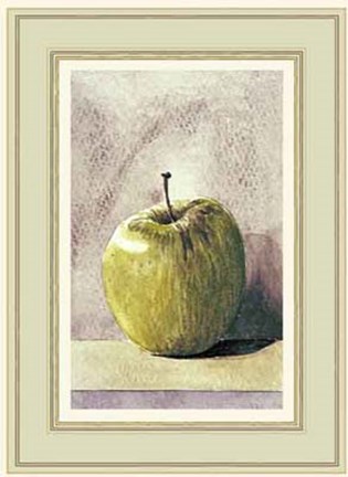 Framed Granny Smith Apple Print
