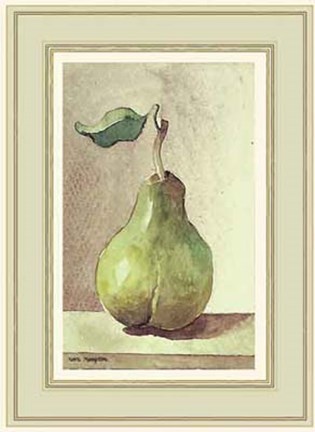 Framed Perfect Pear Print