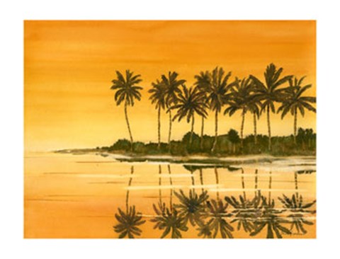 Framed Reflections II Print