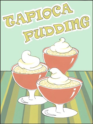 Framed Tapioca Pudding Print