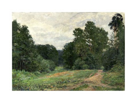 Framed Green May Print