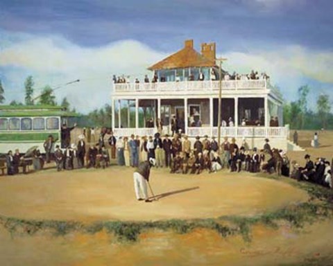 Framed Golf Outing Print