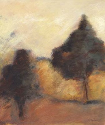 Framed Sonoma Hills II Print