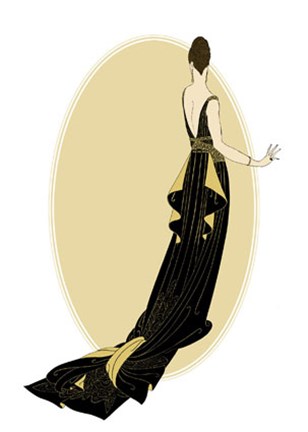 Framed Petite Sophisticated Ladies I Print