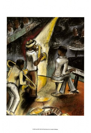 Framed Jazz Riff Print