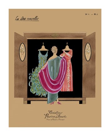 Framed Armoire de Kate I Print