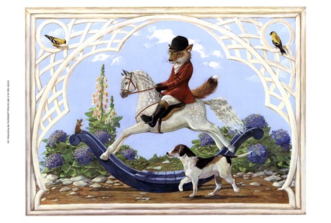 Framed Tally Ho Print