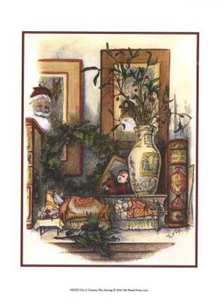 Framed Not a Creature was Stirring Print