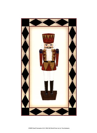 Framed Small Nutcracker (H) Print