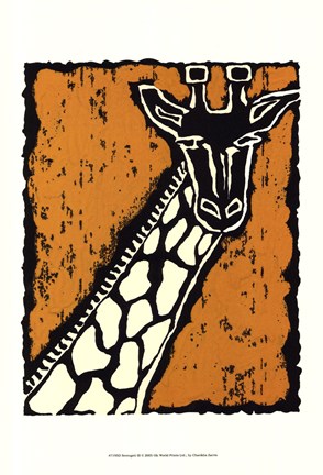 Framed Serengeti III Print