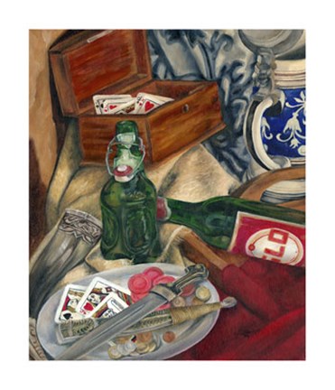 Framed Jennifer&#39;s Beer Indulgences I Print