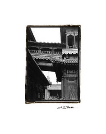 Framed Noble Bridge, Beijing Print