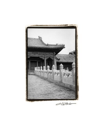 Framed Forbidden City Walk, Beijing Print