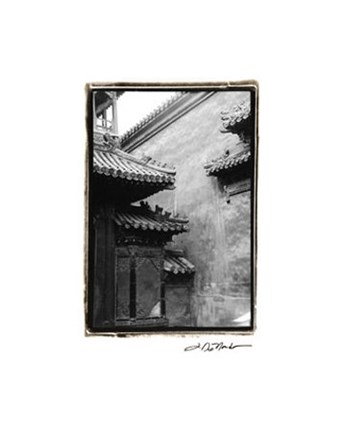 Framed Old Beijing Print