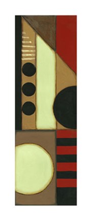 Framed Sophisticated Loft Panel II on FAP Print