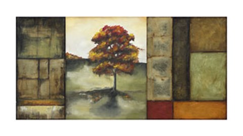 Framed Autumnal Impressions I (Le - signed and numbered) Print