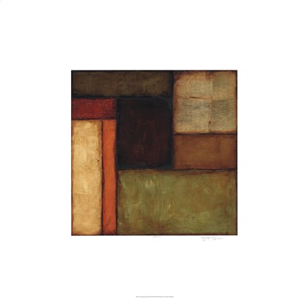 Framed Autumnal Impressions III (Le - signed and numbered) Print