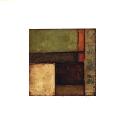 Framed Autumnal Impressions V (Le - signed and numbered) Print