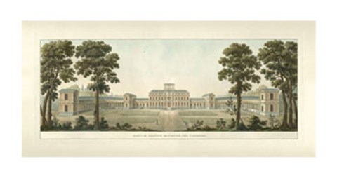 Framed Architectural Rendering VII Print