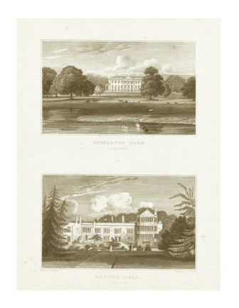 Framed Jone&#39;s Views IV Print