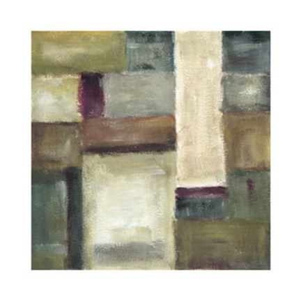 Framed Trace Echoes III Print