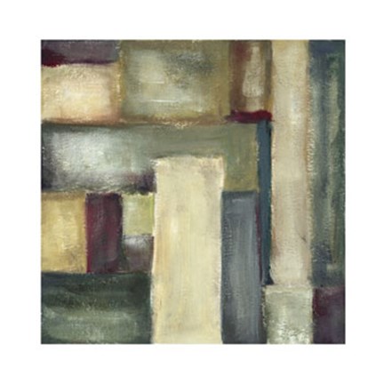 Framed Trace Echoes IV Print