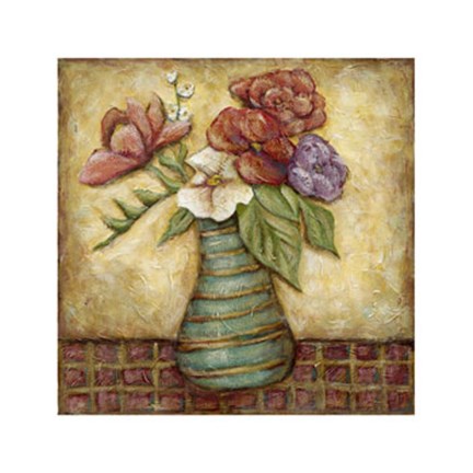 Framed Fiori del Terrazzo I Print