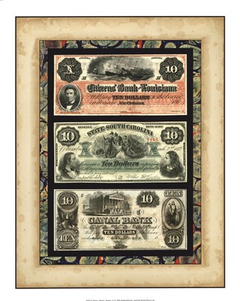 Framed Money, Money, Money VI Print