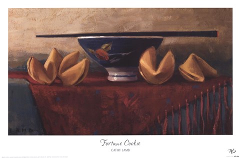 Framed Fortune Cookie Print