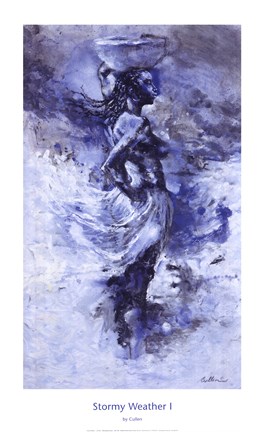 Framed Stormy Weather I Print