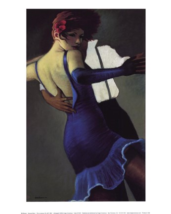 Framed Harvest Moon Print