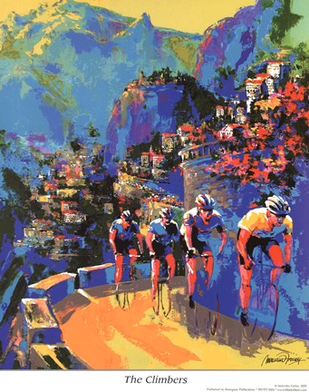 Framed Climbers Print