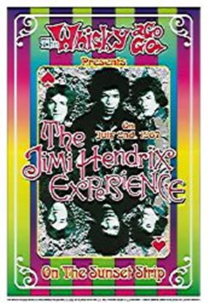 Framed Jimi Hendrix, 1967 Print