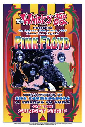 Framed Pink Floyd, 1967 Print