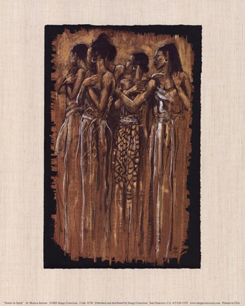 Framed Sisters in Spirit (8 x 10) Print