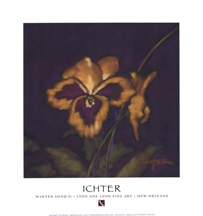 Framed Winter Song II Print