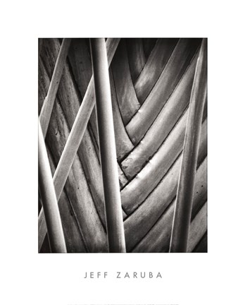 Framed Palm Pattern Print