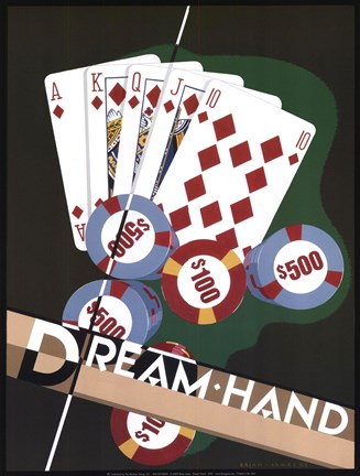 Framed Dream Hand Print
