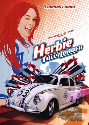 Framed Herbie:  Fully Loaded Print