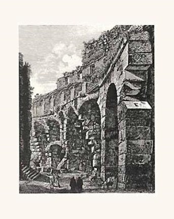 Framed Views Of Rome Print