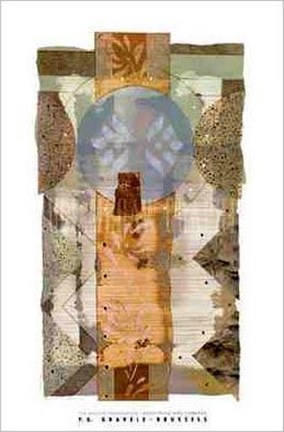 Brussels (copper foil stamped) Fine Art Print by P.G. Gravele at