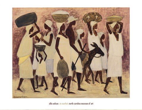 Framed To Market Print